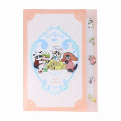 Japan Sanrio × Mofusand 5 Pockets A4 Clear File - Cat / Hug Me