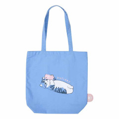 Japan Mofusand Tote Bag - Cat / Holiday Blue