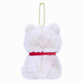 Japan Mofusand Exhibition Mascot Holder - Cat / Teddy Bear Nyan White - 4