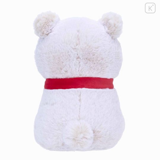 Japan Mofusand Exhibition Stuffed Toy (S) - Cat / Teddy Bear Nyan White - 5