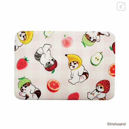 Japan Mofusand Mirror Accessory Case - Cat / Fruit - 1