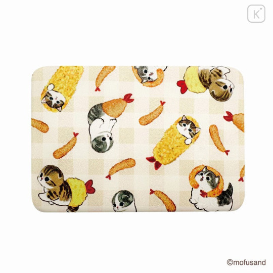 Japan Mofusand Mirror Accessory Case - Cat / Fried Shrimp - 1