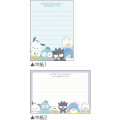 Japan Sanrio Mini Notepad - Hapidanbui Boys / Photo Time - 2