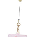 Japan Sanrio Pass Case Card Holder with Reel - My Melody / Hide And Seek - 4