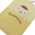 Japan Sanrio Pass Case Card Holder with Reel - Pompompurin / Hide And Seek - 3