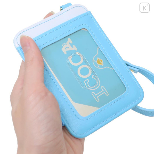 Japan Sanrio Pass Case Card Holder with Reel - Cinnamoroll : Beauty - 2