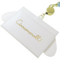 Japan Sanrio Pass Case Card Holder with Reel & Neck Strap - Cinnamoroll / Face - 2