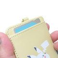 Japan Pokemon Pass Case Card Holder - Pikachu / Light Yellow - 3