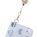 Japan Sanrio Bifold Pass Case Card Holder with Reel - Hapidanbui Boys - 4