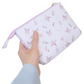 Japan Sanrio Twin Pouch - Kuromi / Happy Life - 2