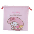 Japan Sanrio Drawstring Pouch - My Melody / Backpack Trip - 1