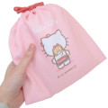 Japan Sanrio Drawstring Pouch - Hello Kitty / Backpack Trip - 2