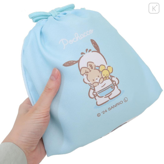 Japan Sanrio Drawstring Pouch - Pochacco : Backpack Trip - 2
