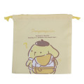 Japan Sanrio Drawstring Pouch - Pompompurin / Backpack Trip - 1