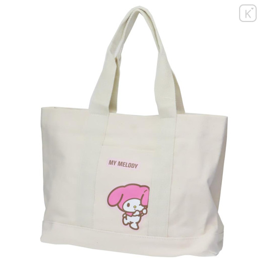 Japan Sanrio Tote Bag Divided Holder - My Melody / Shy - 1