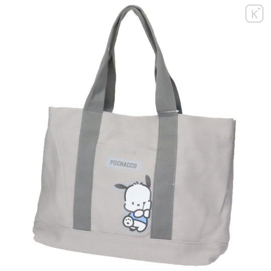 Japan Sanrio Tote Bag Divided Holder - Pochacco / Shy - 1