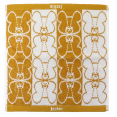 Japan The Bear's School Jacquard Towel Handkerchief - Jackie / Silhouette