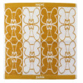 Japan The Bear's School Jacquard Towel Handkerchief - Jackie / Silhouette - 1