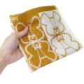 Japan The Bear's School Jacquard Towel Handkerchief - Jackie / Silhouette - 3