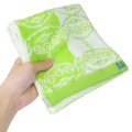 Japan Disney Jacquard Towel Handkerchief - Little Green Men / Silhouette - 3
