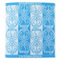 Japan Doraemon Jacquard Towel Handkerchief - Silhouette - 1