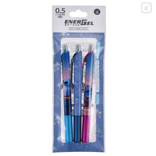 Japan Disney Store EnerGel Gel Pen Set - Stitch : Disney Stitch Day Collection - 1