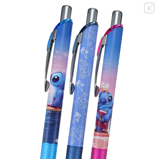 Japan Disney Store EnerGel Gel Pen Set - Stitch : Disney Stitch Day Collection - 3
