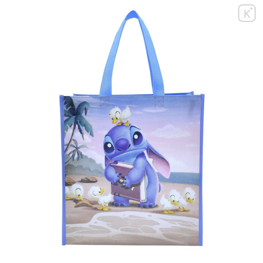 Japan Disney Store Shopping Tote Bag - Stitch : Disney Stitch Day Collection - 4