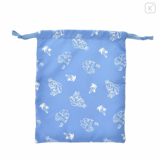 Japan Disney Store Drawstring Bag - Stitch : Disney Stitch Day Collection - 2