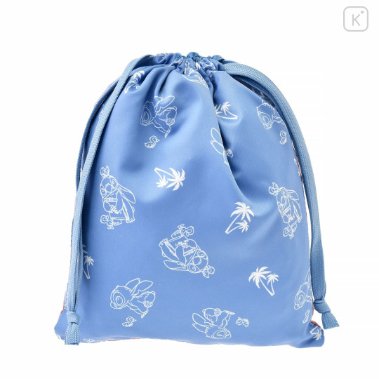 Japan Disney Store Drawstring Bag - Stitch : Disney Stitch Day Collection - 4
