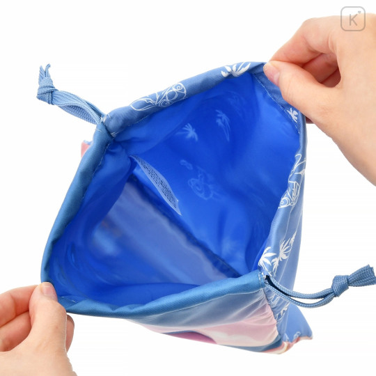 Japan Disney Store Drawstring Bag - Stitch : Disney Stitch Day Collection - 5
