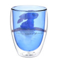 Japan Disney Store Heat Resistant Glass Tumbler - Stitch : Disney Stitch Day Collection - 3