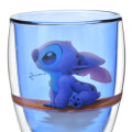 Japan Disney Store Heat Resistant Glass Tumbler - Stitch : Disney Stitch Day Collection - 5