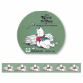 Japan Disney Washi Masking Tape - Pooh / Relaxing Time with Books - 1