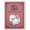 Japan Disney Mini Notepad - Pooh & Piglet / Relaxing Time with Books - 1