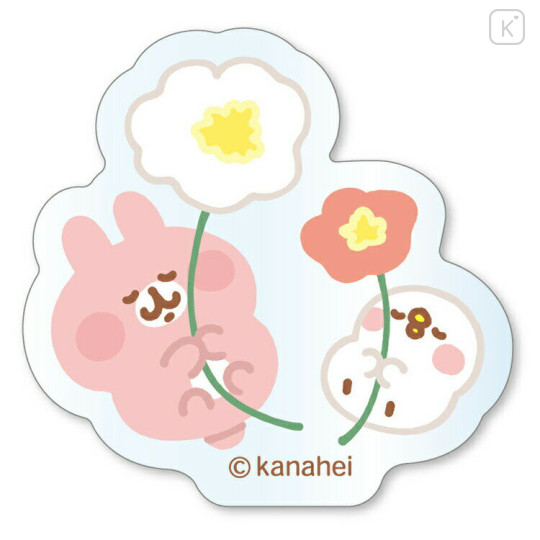 Japan Kanahei Acrylic Sticker - Piske & Usagi / Flower - 1