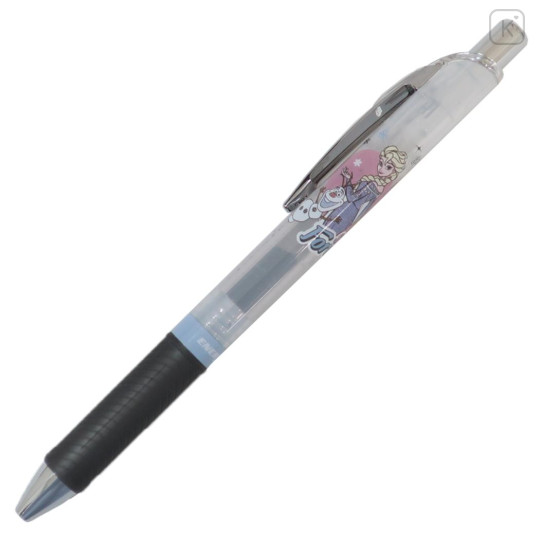 Japan Disney EnerGel Gel Ballpoint Pen - Frozen Elsa & Anna / Retro - 3