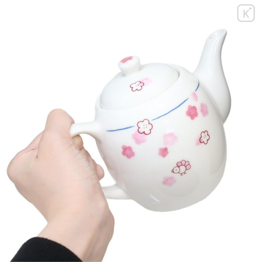 Japan Miffy Porcelain Teapot - Pink Flower Sakura - 2