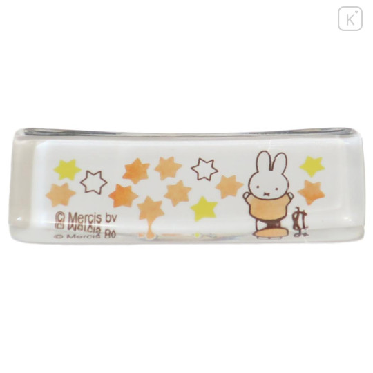 Japan MIffy Chopstick Rest - Glass / Star - 1