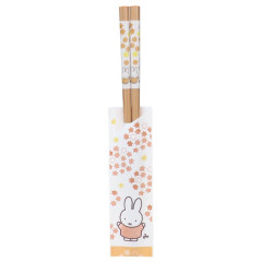 Japan Miffy Natural Wood Chopsticks 21cm - Star