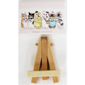 Japan Sanrio × Mofusand Mini Canvas with Easel - Cat / Normal - 1