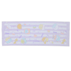 Japan San-X Slim Bath Towel - Sumikko Gurashi / Baby Purple