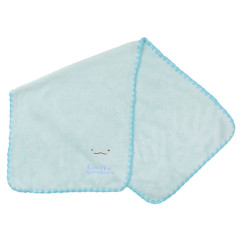 Japan San-X Microfiber Face Towel - Sumikko Gurashi / Tokage Lizard Blue