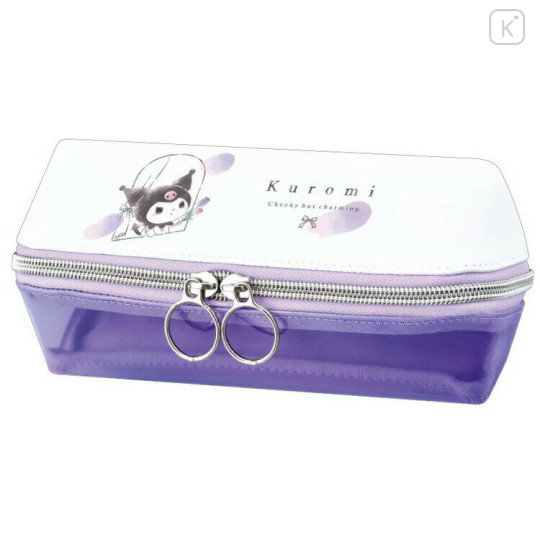 Japan Sanrio Box Pen Case - Kuromi - 1