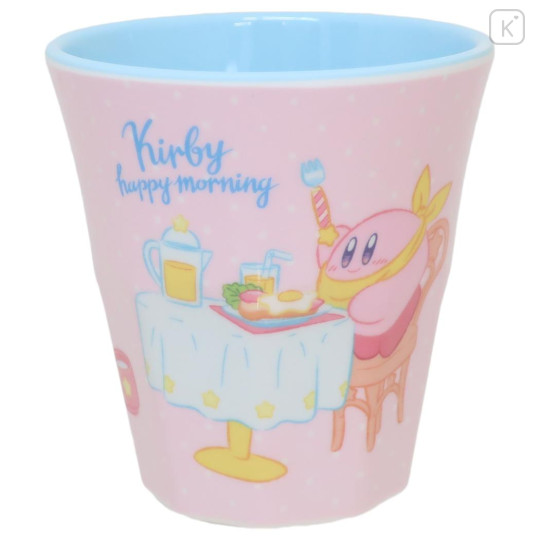 Japan Kirby Melamine Tumbler - Happy Morning / Breakfast - 1