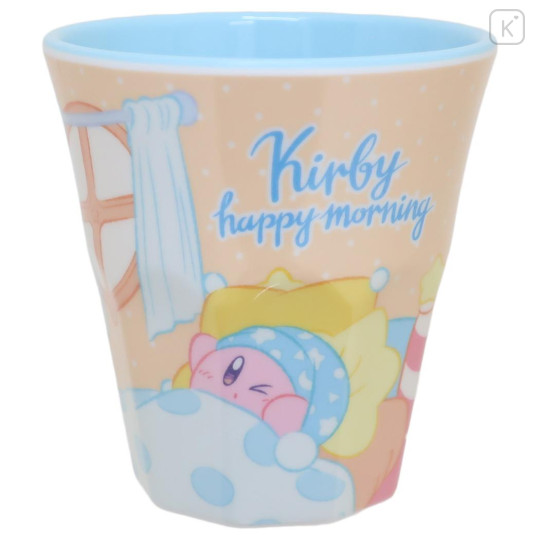 Japan Kirby Melamine Tumbler - Happy Morning / Wake Up - 1