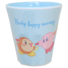Japan Kirby Melamine Tumbler - Happy Morning / Make Up
