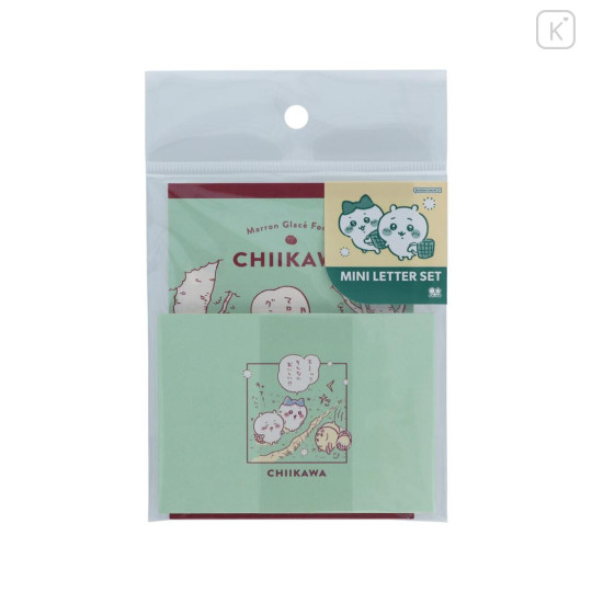 Japan Chiikawa Mini Letter Set - Forest - 1