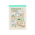 Japan Chiikawa Mini Notepad - Comic / Chestnut Manju & Shisa - 1