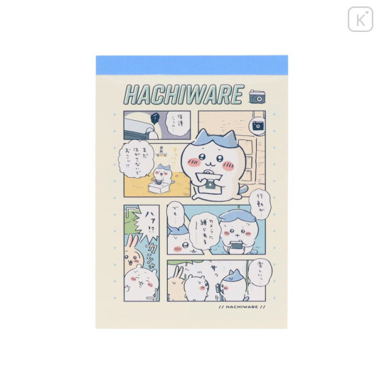 Japan Chiikawa Mini Notepad - Comic / Hachiware - 1